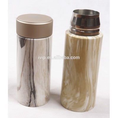 IVIP Stainless Steel Hydro Dipping Marble Drinking Water Bottle 18x6.5CM