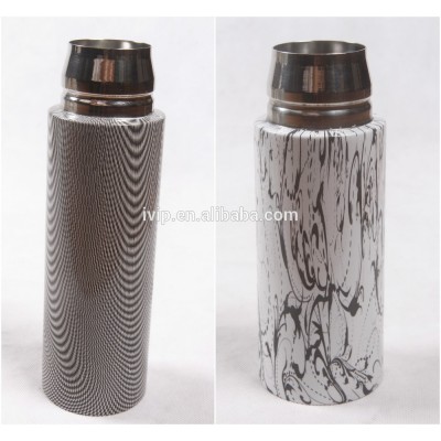 IVIP Hydrographic Printing Carbon Fiber Drinking Sports Bottle